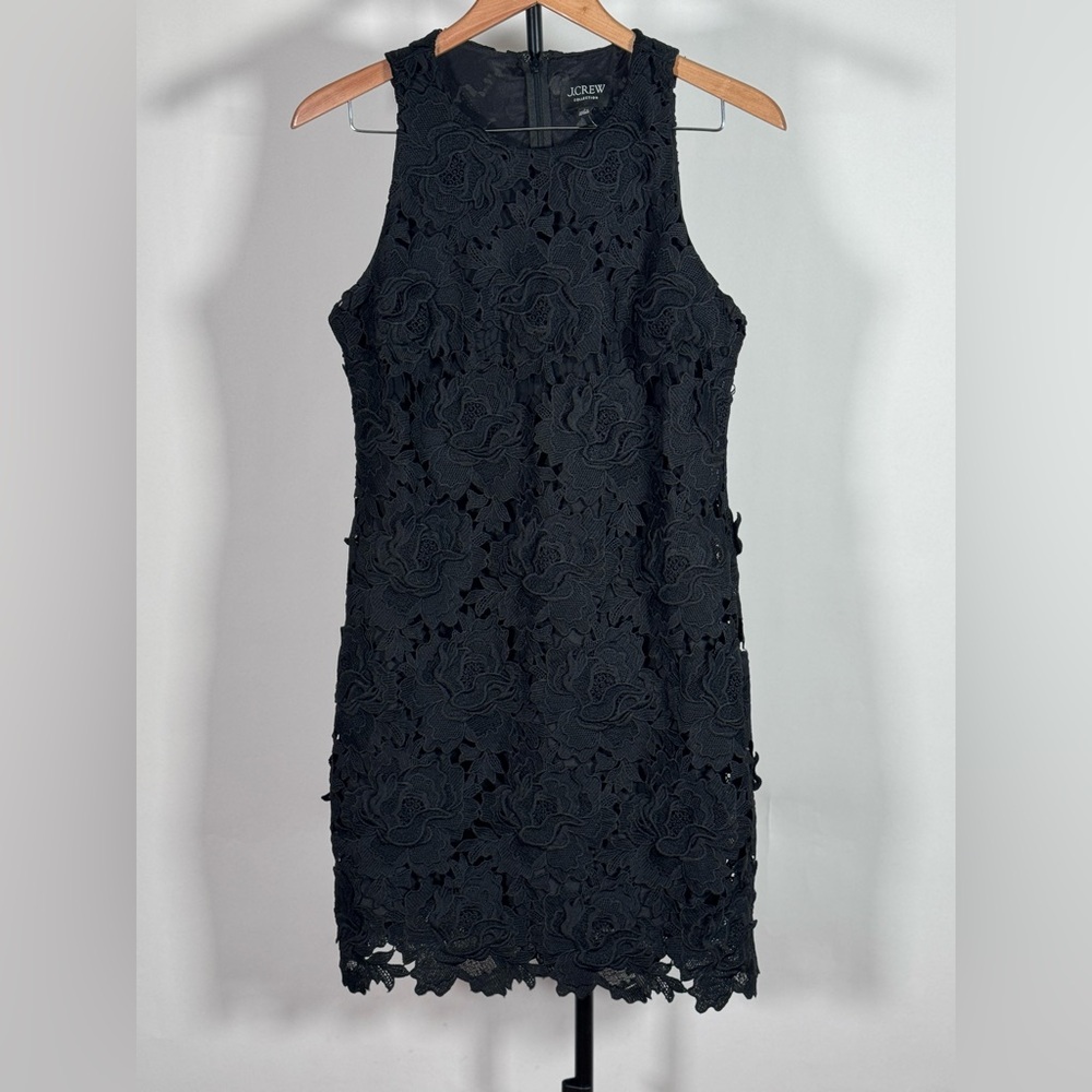 NEW J Crew Luxe lace dress - Picture 3 of 6